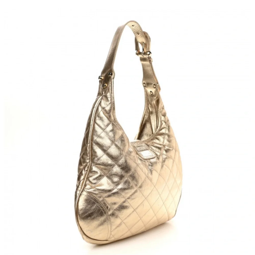 Burberry Brooke Gold Shoulder Bag - Picture 3 of 15
